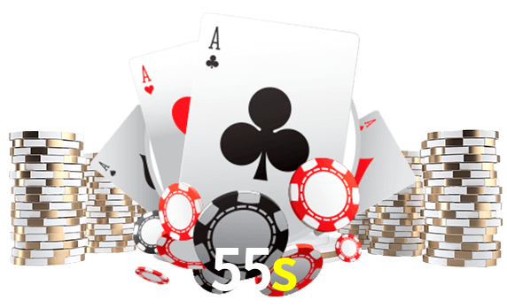 Jogue jogos de pôquer em 55s
