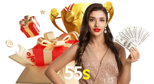 Jogue com dealers reais no 55s!
